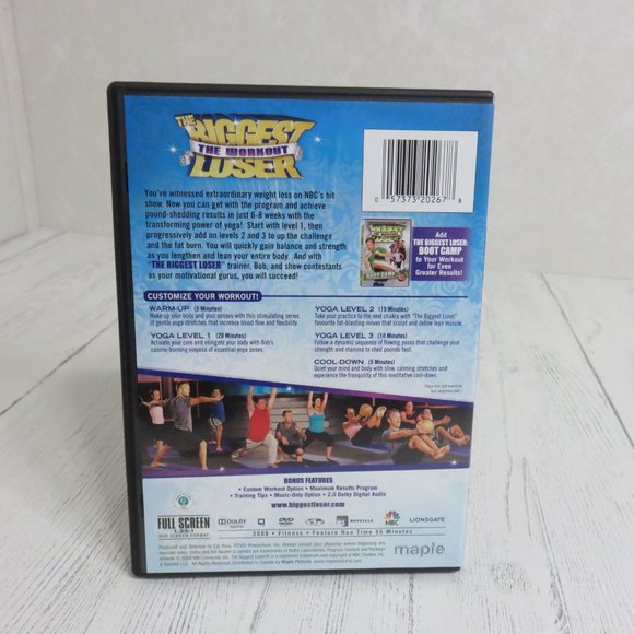 The Biggest Loser Workout: Weight Loss Yoga DVD - Picture 2 of 2